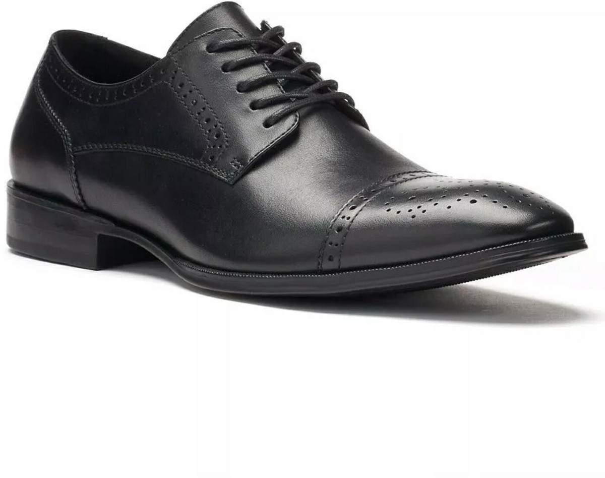 Marc Anthony Elegant Gray Leather Oxfords Mens Gator Skin Dress Shoes - Etsy main image 4