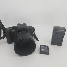 Panasonic LUMIX DMC-Fz20 4.9MP Digital Camera  Battery/charger/cap - Black