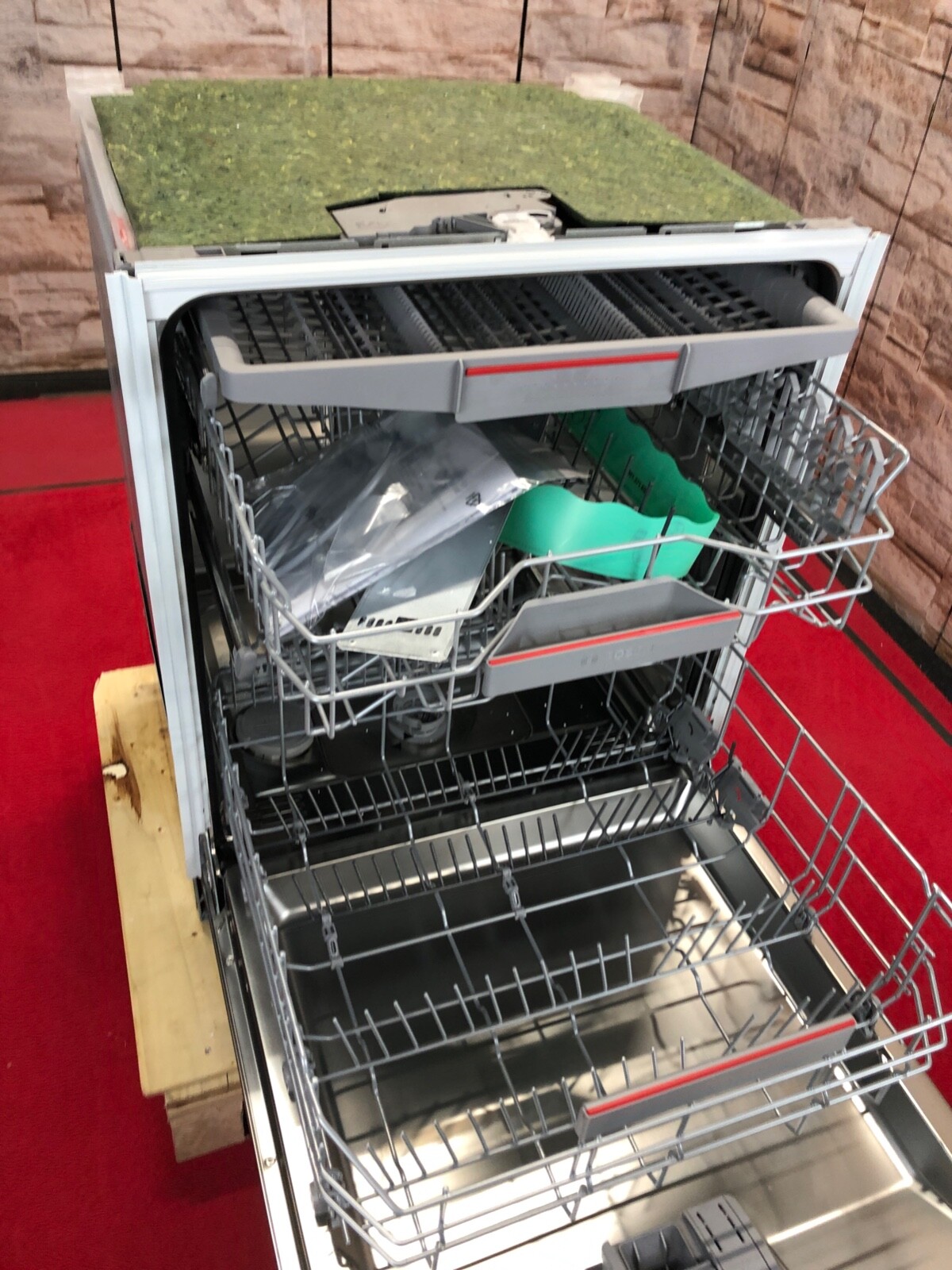 Bosch Serie 4 SMH4ECX21E Geschirrspüler vollintegriert Efficient Dry