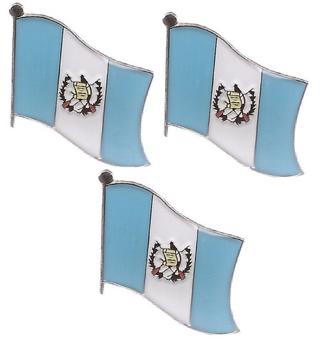 Pack of 3 International Flag Lapel, Tie and Hat Pins - Picture 136 of 391