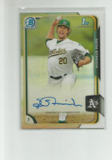 2015 Bowman Chrome Prospect Auto Refractors #BCAPSST Seth Streich  235/499  B59B