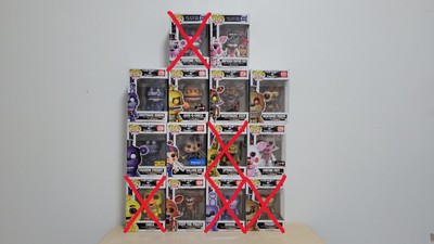 Five Nights at Freddy's Funko Pop lot