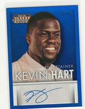 KEVIN HART 2015 AMERICANA AUTOGRAPH SIGNATURE S-KH BLUE SERIAL #'D /49