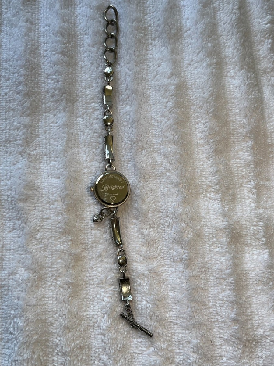 Brighton Silver Bracelet Watch Detailed Chain Watch with  display picture 3