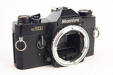 Mamiya NC1000 35mm SLR Film AE Camera Body AS-IS No Battery Cap Untested V26