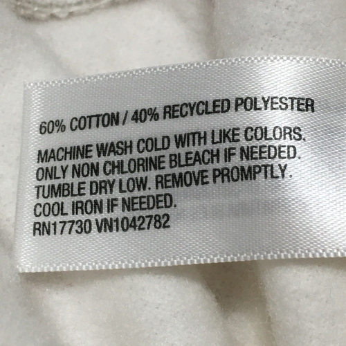 Colsie Fleece Wide Leg Lounge Pants Womens 1X White Elastic Waist Drawstring NWT - Picture 8 of 8