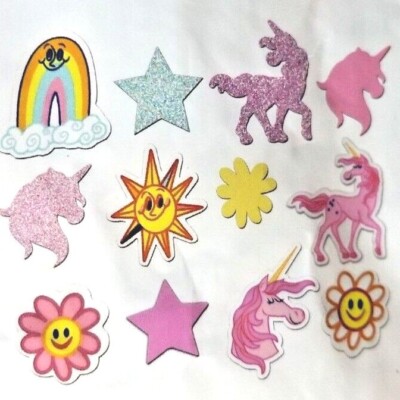 Unicorn Rainbows Foam Stickers 120 Piece Pack Creatology Crafts Art Age 3+