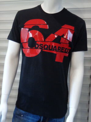 DSQUARED2 MEN'S SHORT SLEEVE T-SHIRT CREW NECKLINE