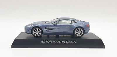1/64 Kyosho ASTON MARTIN ONE-77 BLUE GRAY diecast car model
