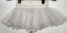 Danskin Dance Girls Toddler (2T - 6) White Warm Up Tutu NWT