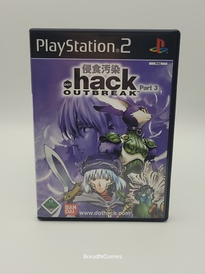 Dot Hack Part 3 Outbreak Playstation 2 Ps2 CIB -Sammlerzustand-