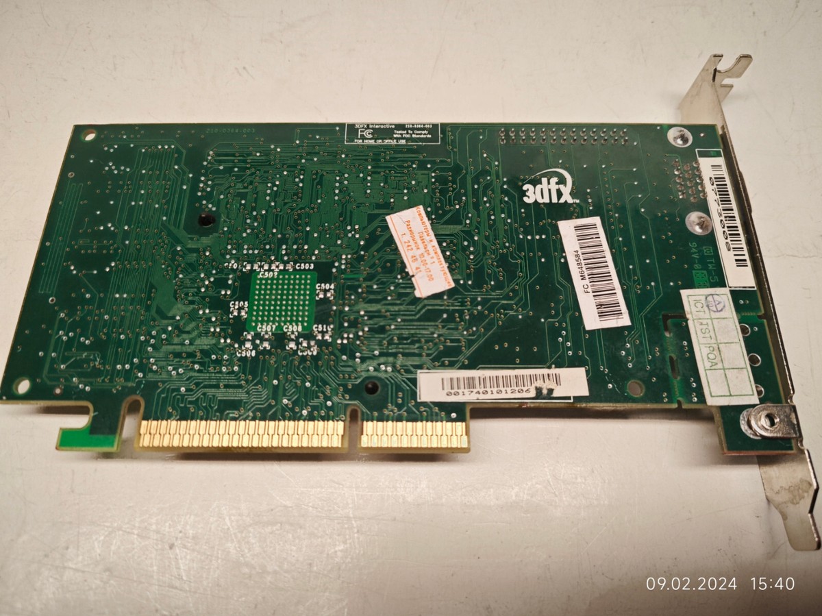 3dfx Voodoo3 2000 AGP 動作確認済 動作確認済 3dfx Voodoo3 2000 AGP