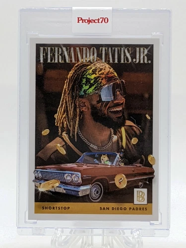 2021 Topps Project 70 FERNANDO TATIS Jr #223 Ben BALLER  Dogecoin CryptoCurrency