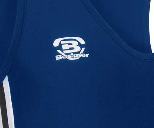 Weightlifting Suit Singlet BERKNER GLADIATOR V2 Blue Weightlifting Powerlifting - Picture 9 of 12