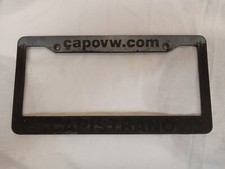 San Juan Capistrano Vw Volkswagen Calif Plastic Car Dealer License Plate Frame