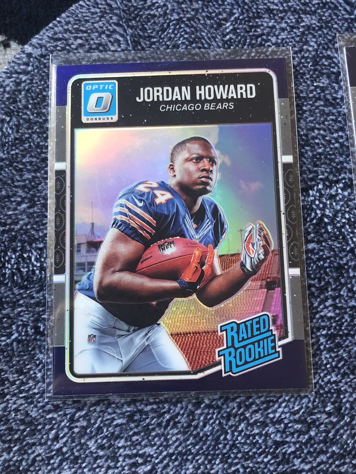 Jordan Howard Panini Donruss Optic #177 Purple
