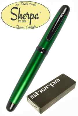 Forever Green Sherpa Pen Holder With Black Trim #5803 / Black Sharpie Included