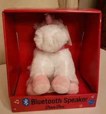 Dan Dee Bluetooth Wireless Light Up Unicorn Speaker Portable NIB