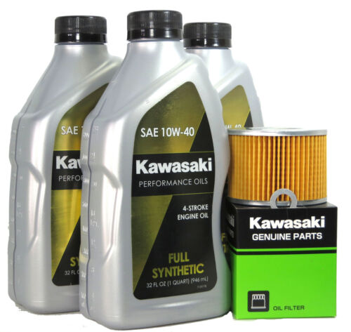 1999 Kawasaki ZG1000-A14 (Concours)   Full Synthetic Oil Change Kit - Picture 1 of 1
