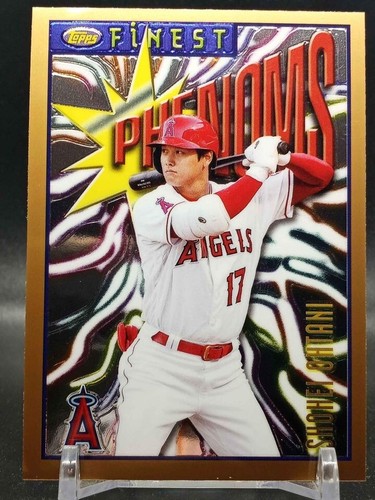 Shohei Ohtani 2023 Topps Finest Flashbacks Phenoms Los Angeles Angels