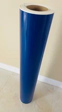 Kapco 6023 Gloss Sapphire Blue Calendared Sign Craft Vinyl Roll 30 in x 50 yds