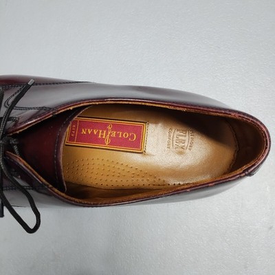 Cole Haan City Oxford Dress Shoes Mens US 10 Burgundy Black Memory Flex‎ Lace Up Cole Haan City Oxford Dress Shoes Mens US 10 Burgundy Black  main image 4