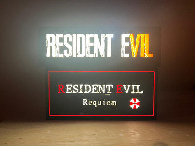 Resident Evil Village + Requiem Lightbox Merchandise