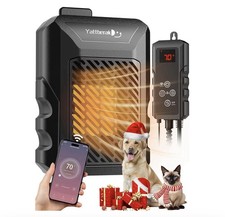 Yattberak 500W Smart Dog House Heater with WiFi  Thermostat, Waterproof Outdoor