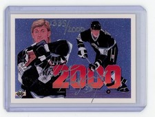 1990/91 UPPER DECK WAYNE GRETZKY AUTO 1335/2000 #545