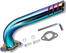 Colorful Upgrade Header Exhaust Pipe Kit for Non Hemi Predator 212Cc 196Cc 6.5HP