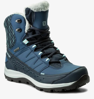 Salomon Kaina Mid CS Waterproof Winter Hiking Insulated Lace Up Boots Size 9 M