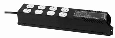Lowell RPC3N1 Remote Power Control, 15A, 3 Switched 1 Unswitched Outlets 6' Cord