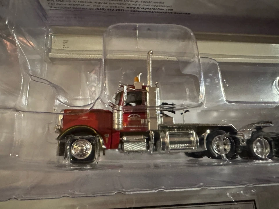 DCP 1:64 NTT'NC LEFEBVRE 389 Peterbilt & ERMC Hydra-Steer BRIDGE BEAM LOAD - Image 2 of 4