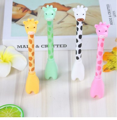 4-12 Stck. Große Tier Giraffen Kugelschreiber Gelstifte Niedlich Kinder Party Geschenk Tasche Füller