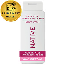 Native Clean Body Wash, Gentle  pH-balanced for 18 Fl Oz Pack of 1 , White