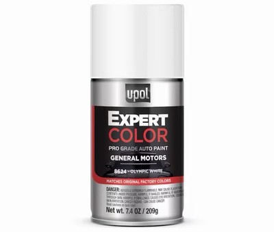 U-POL Expert Color Touch Up Paint Olympic White Paint Code 8624