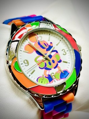 Mickey Mouse Tie Dye Watch - Disney Parks - Running!