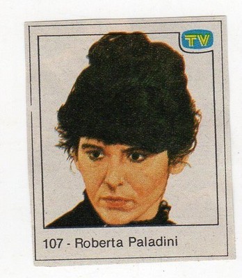 figurine - TV SMILES AND SONGS - number 107 ROBERTA PALADINI
