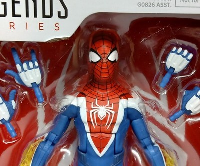 Marvel Legends Spider-Man Miles Morales GamerVerse Upgraded Suit