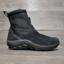 Merrell Men's Size 7 Jungle Mid Zip Polar Wp Ice+ Snow Boots black