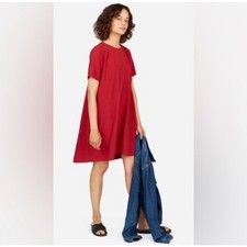 Everlane Red Sheath Dress 