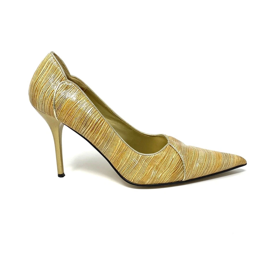 Pierre Dumas Caml- Women's High Heel Tan Shoes Size 10 18743 - Image 2 of 4