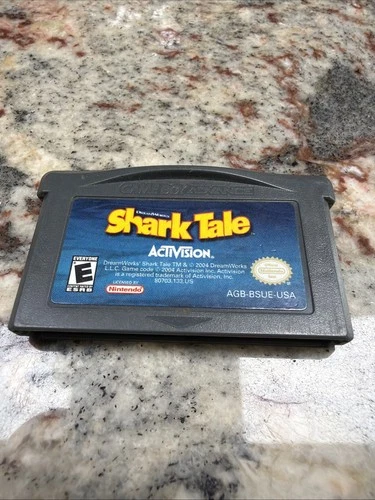 Shark Tale Activision Nintendo Game Boy Advance 2004 E-Everyone NTSC-U/C