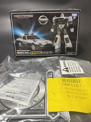 Transformers Masterpiece Mp-17 Prowl  - Authentic - 100% Complete with Coin!