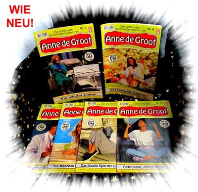 Kelter Schätze: 6 ANNE de GROOT ADELSROMANE Band 7 bis 12 * wie NEU & UNGELESEN