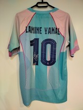 Lamine Yamal Signed FC Barcelona Away Jersey with COA