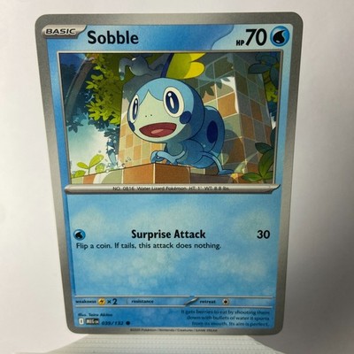 Pokemon Sobble Common Regular MEG