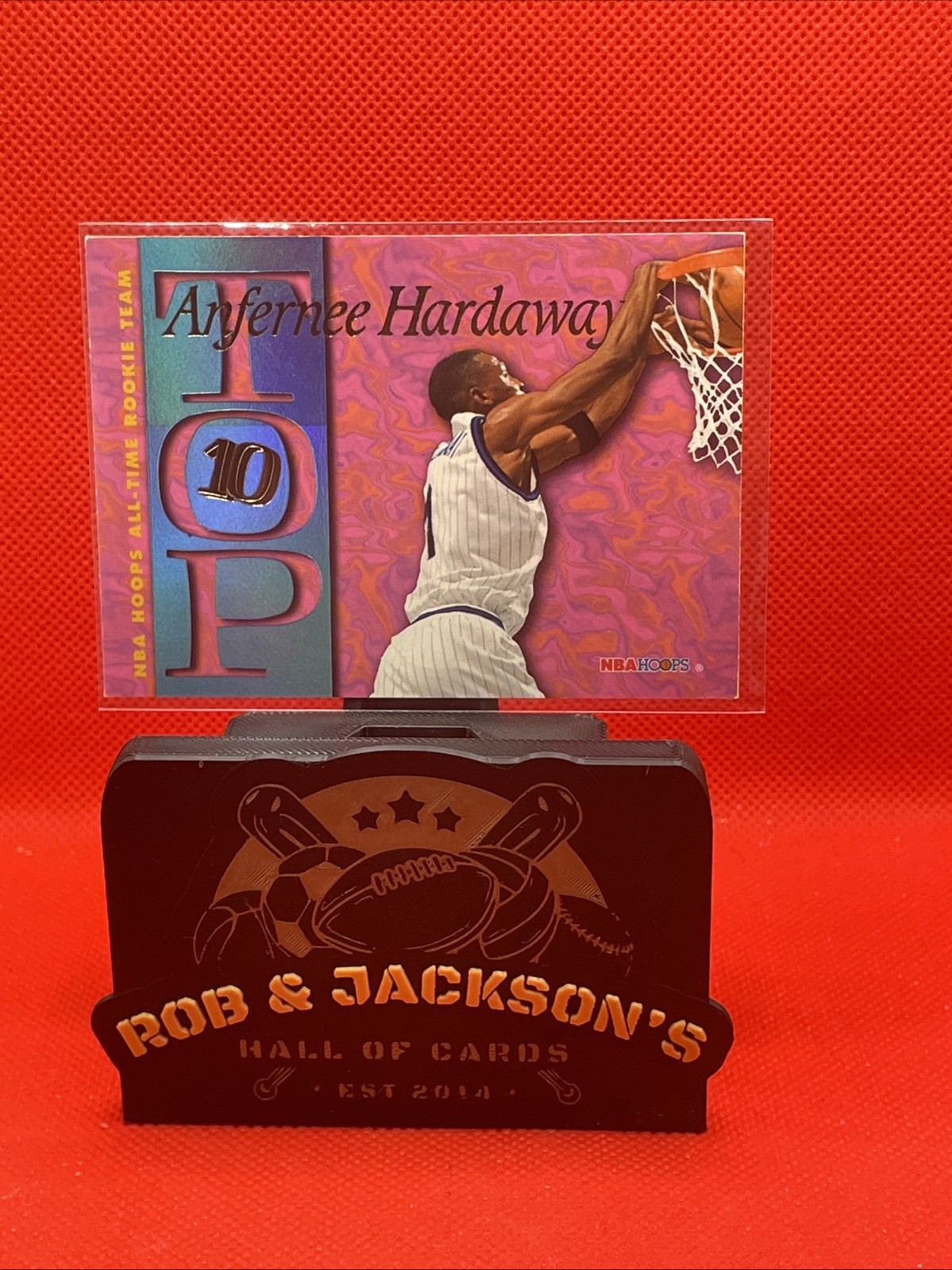 Anfernee Hardaway #AR5 (Basketball Cards 1995 Hoops Top Ten) — is it worth grading?