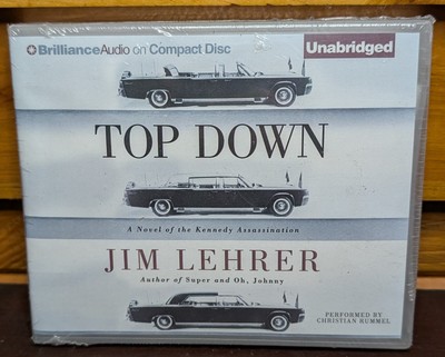 2014 Brilliance Audio CD Top Down (Compact Disc), Jim Lehrer, Factory Sealed 