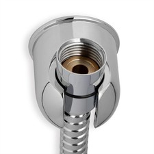 Handheld Shower head Holder - All Metal - Adhesive and Screw in Installation ...